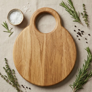 Planche à découper en bois massif, robuste, pour cuisine professionnelle, avec finition lisse - Product Image 4