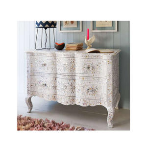 MOP martillado y muebles de lado interior de hueso para sala de estar DE LA India - Product Image 1