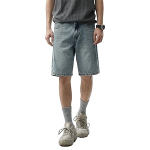 Pantalones Cortos Casuales de Algodón Ecológico Transpirable de la Mejor Calidad y Nuevo Diseño para Hombre, Cintura Elástica, Corte Medio, Buena Calidad - Product Image 4