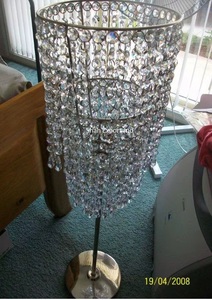 Handmade Royal Style <b>Silver</b> Crystal Hanging <b>Chandelier</b> Luxury Decorative Tabletop Centerpiece for Wedding Parties - Product Image 2