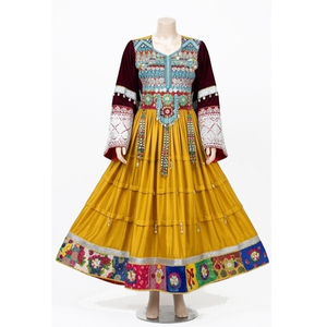 Best Material Traditional Handmade Afghan Kuchi <b>Dress</b> Summer Silk High Quality Vintage Women's <b>Dresses</b> Afghan Kuchi <b>Dress</b> - Product Image 1