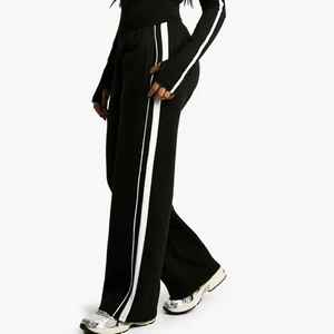 Pantalones Deportivos Personalizados para Mujer, de Felpa Francesa, con Frente Plano, para Invierno, OEM ODM, Mezcla de Algodón, Casuales, para Fitness - Product Image 1