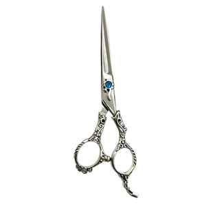 Ciseaux de coiffure professionnels en acier inoxydable, ciseaux de coupe de cheveux aiguisés, outil de coiffure de salon, poignée ergonomique, qualité supérieure - Product Image 5