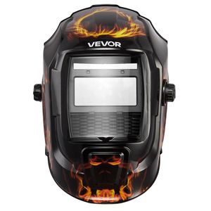 Casco per saldatura auto-oscurante con cappuccio True Color da 3,66 x 1,69 pollici alimentato a energia solare, 2 sensori di arco, tonalità 4/9-13 per saldatori - Product Image 1