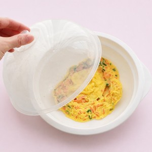 หม้อนึ่งไมโครเวฟแบบมีถาดกรอง ปลอดสาร BPA ผลิตในเกาหลี สำหรับมันเทศและเกี๊ยวซ่า ยี่ห้อ vaporera sin bpa - Product Image 5