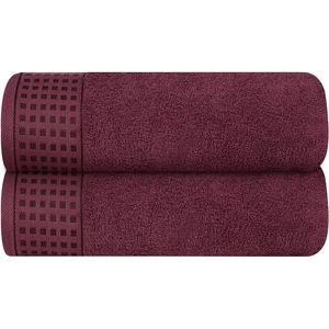 Set di 2 Asciugamani da Bagno Oversize 28x55 Pollici, 100% Cotone, Ultra Morbidi, Altamente Assorbenti, Asciugatura Rapida, Leggeri - Product Image 1