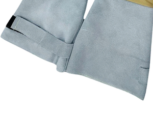 Holy Signs International HSI-1458 Cowhide Shell Fleece Liner Molten Metal Splash Protection <b>Type</b> High Heat Welding <b>Gloves</b> - Product Image 5