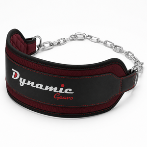 สายรัดพยุงหลังแบบ D-Ring สองชั้น สำหรับออกกำลังกายที่บ้าน ขายส่ง เข็มขัดยกน้ำหนักแบบหนา ทำจากนีโอพรีน พร้อมโซ่ - Product Image 1