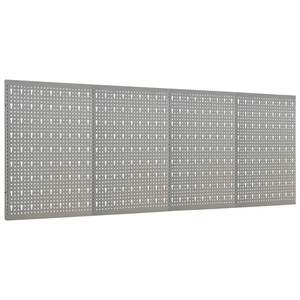 Planches à chevilles murales en acier 4pcs 15.7 "x 22.8" Rangement d'outils - Product Image 2