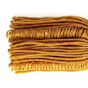 Flecos de Hilo Metálico Personalizados de Primera Calidad, Borlas Doradas Decorativas de Gran Venta, Decoración Textil Duradera para el Hogar - Product Image 6