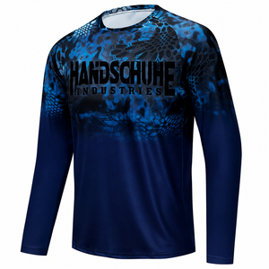 Customizable <b>Camouflage</b> Waterproof UPF 50+ Quick Dry Spandex/Polyester Unisex Fishing <b>Shirt</b> with Pullover Closure - Product Image 1