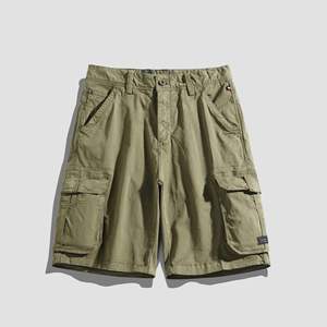 Shorts de sport décontractés pour hommes, en maille unie, taille mi-haute, extensibles et élastiques, pour la gym et la plage, qualité supérieure ODM - Product Image 3