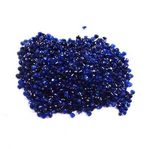 Lote al por mayor de piedras preciosas sueltas de zafiro azul natural facetado y calibrado de 6x6 mm para fabricación de joyas, calidad AAA++ de terceros. - Product Image 4