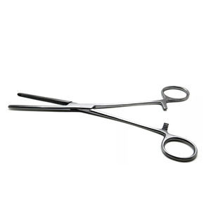 Pinzas Hemostáticas Quirúrgicas Manuales de Acero Inoxidable de 8 Pulgadas, Tipo Rochester, para Uso Veterinario y Médico, Diseño Recto con Bloqueo - Product Image 3
