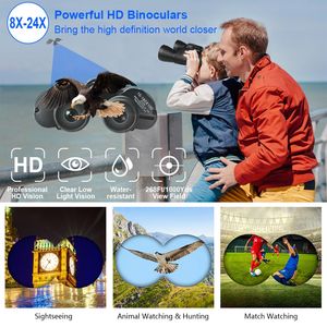 Binocolo Portatile con Zoom e Lenti FMC, Visione Notturna per Birdwatching, Caccia e Sport - Product Image 2