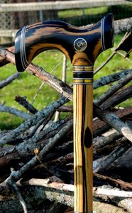 Classic Handmade <b>Walking</b> Staff Fashion Buffalo Horn Cane Curved Handle Horn <b>Stick</b> Premium Support <b>Walking</b> Cane <b>Antique</b> Style - Product Image 3