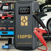 Capacité de démarreur de saut multifonction JSQJ-12000 12,000mAh avec batterie externe de compresseur d'air pour chargeur mobile pour démarreur 12V