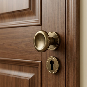 Premium Modern Door Knob Set | Stainless Steel Mortise <b>Lock</b> <b>Handle</b> Set PVD Gold Rose Gold Graphite Black Finish Designer knob - Product Image 2
