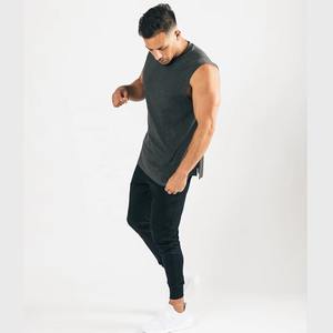 Chaleco Deportivo Personalizado con Logotipo OEM, de Alta Calidad, 300 g/m², 100 % Algodón, Impresión DTG, Chaleco Corto para Hombre, Estilo Deportivo - Product Image 3