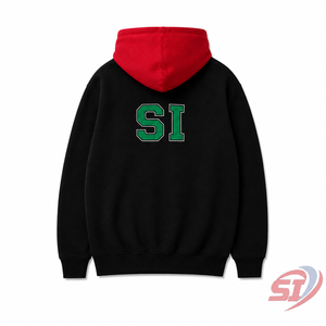 Sweat à capuche personnalisé Spider, coupe oversize, épais, streetwear, imprimé graphique, logo personnalisé, vente en gros OEM, pour homme - Product Image 2