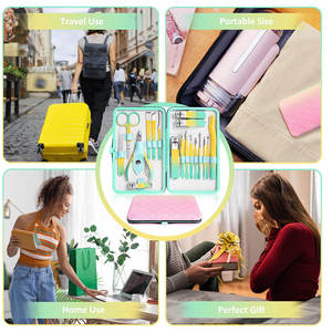 Manicure Set & Pedicure <b>Kit</b> Stainless Steel Fingernail & Toenail Clipper Cutters <b>Nail</b> Care Tools - Product Image 5