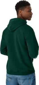 Sudadera con Capucha Verde para Hombre, 100% Algodón, Felpa, Color Sólido, Diseño con Bolsillo Frontal, Ropa de Otoño, Impresión Digital - Product Image 2