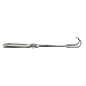Rétracteur Micceldorpf 26×30mm 23cm, instrument chirurgical dentaire pour la rétraction de la mucoperiose, des joues et des tissus mous - Product Image 2