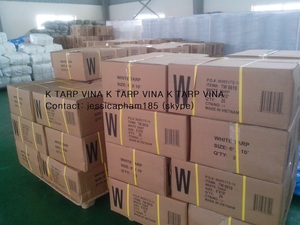 Free Sample Roll Type HDPE Woven Fabric LDPE Laminated PE Tarpaulin Sheets Waterproof High-quality Matte Surface 80-120 GSM - Product Image 5