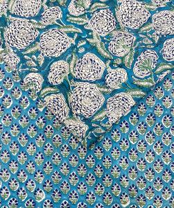 Tela de Algodón con Estampado Artesanal, Transpirable y Ecológica, para Vestidos y Bolsos, Proveedor Mayorista Directo de Fábrica en Jaipur - Product Image 3