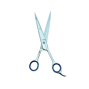 Ciseaux de coiffure professionnels pour droitiers, 8,5 pouces, lame en acier inoxydable, pointe acérée, manche long, ciseaux de toilettage pour animaux, coupe pour chiens - Product Image 3
