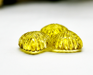 งานแกะสลักควอตซ์ขนาด15มม. งานแกะสลักทำจากมะนาวธรรมชาติเกรด AAA - Product Image 2