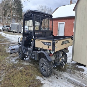 รถอเนกประสงค์สำหรับงานเกษตร Kubota RTV ขับเคลื่อน 4 ล้อ เครื่องยนต์ดีเซล/เบนซิน  แบบนั่งคู่  กำลังสูง 4 จังหวะ เกียร์อัตโนมัติ ได้รับการรับรองมาตรฐาน EPA และ EEC - Product Image 5