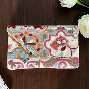 Sac potli perlé, pochette de mariage, sac assorti au lehenga, sac à main pour sari, sac potli ethnique, accessoires de mariage indiens - Product Image 5