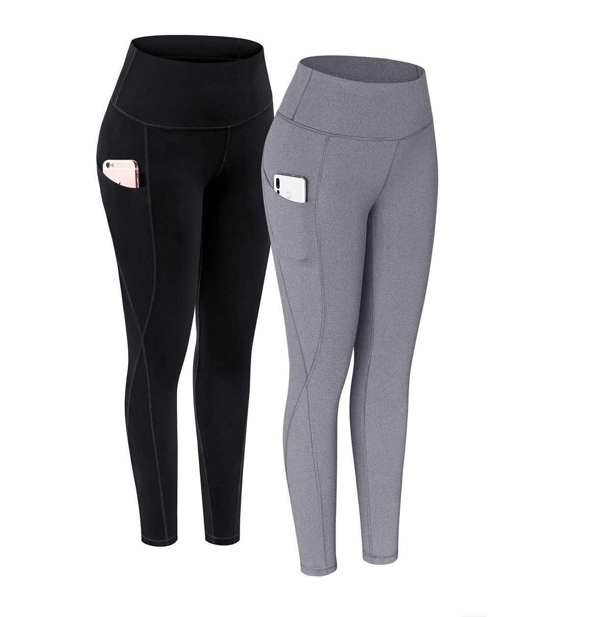 Women High Waist Seamless Leggings for Yoga Gym Running Workout Tummy Control Stretch Fitness Pants Activewear Premium Sports