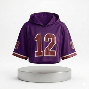 Custom Sublimated Mesh Crop Jersey Men's Athletic Wear Plus Size Quick Dry v Neck Print Retro - Product Image 4