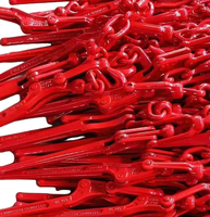 Attache-câble à levier de qualité 70, capacité de charge de 400 livres, 5/16 pouce ou 3/8 pouce, avec 2 crochets de préhension