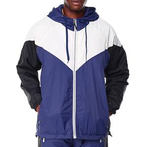 Conjunto Deportivo Cortavientos de 2 Piezas, Chaqueta con Cuello Alto y Pantalones Cortos, Nuevo Estilo, 100% Nailon, Impermeable, con Logotipo Digital - Product Image 3