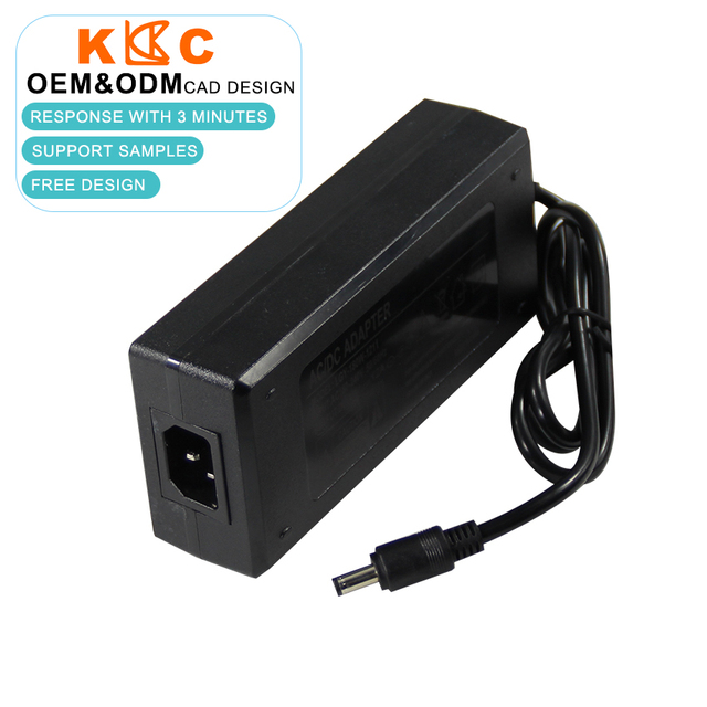 AC 100V-240V to DC 12V 5A 6A 8A 10A Desktop Power Adapter 60W 72W 100W PSU, 5.5*2.5mm Jack EU Power Cord