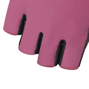 Guantes de Ciclismo Transpirables y Protectores, Medios Dedos, Antideslizantes, Ligeros, con Correa de Muñeca de Velcro, Unisex, para Deportes al Aire Libre - Product Image 4