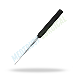 Curette annulaire antérieure 18 pouces 460 mm, instrument de chirurgie neuro-spineuse pour l'élimination des disques lombaires et le curettage tissulaire - Product Image 3