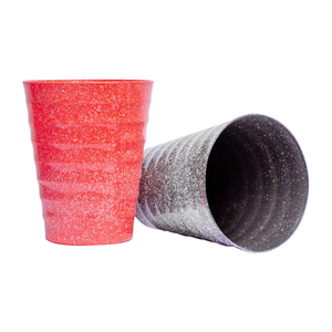 Pot de plante en plastique en forme de V de haute qualité durable léger résistant aux intempéries idéal pour les plantes de patio et de jardin de balcon à la maison - Product Image 5