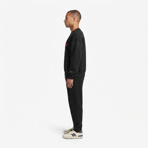 Sudadera Personalizada OEM de 240 g/m², 100% Algodón Jersey, Transpirable, con Hombros Caídos, Cuello Redondo, Estilo Vintage, Talla Grande para Hombre - Product Image 3
