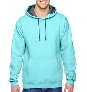 Sweat à capuche personnalisé pour homme, hiver, haute qualité, 100% coton, tissu imperméable et respirant, polaire épais, épaules tombantes, uni, vierge - Product Image 6