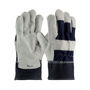 Working <b>Gloves</b> Protection Working New Style Leather Safety Working <b>Gloves</b> Oil Resistant Anti-Chemical Non-Slip Protection - Product Image 3