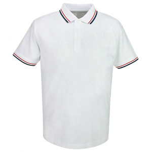 Chemises Solides pour Hommes - Séchage Rapide, Anti-Humidité, Manches Courtes, Chemises de Golf avec Poche, Spandex/Coton pour le Travail - Product Image 1
