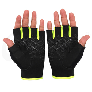Gants de sport en néoprène 2026 à doigts complets, respirants et légers, avec sangle de poignet réglable pour l'haltérophilie et l'entraînement sportif - Product Image 2