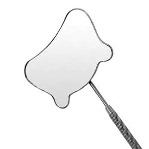 Professional Eyelash Extension <b>Mirror</b> | Stainless Steel Lash Inspection <b>Mirror</b> | Wall Mounted <b>Magnifying</b> Matte Beauty Tool - Product Image 3
