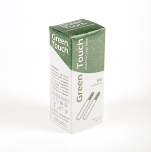 Tiras Verdes Lissamine de SS Manufacture, 100 Tiras de Diagnóstico Oftálmico Estériles para Uso Quirúrgico - Product Image 1