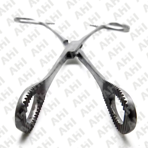 AHI Curved Straight Stainless Steel <b>Sponge</b> Holding Forceps Manual Reusable Hospital Surgical Clamping CE Certified Instrument - Product Image 5