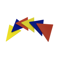 Blocs d'attributs de géométrie en plastique Cartes d'activité mathématique Puzzles logiques STEM Tri géométrique Jeux de comptage